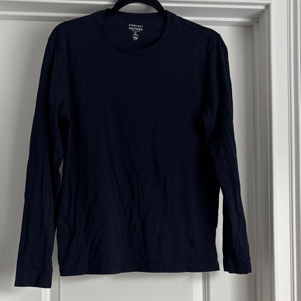 GAP Everyday Crewneck Tee - Navy Blue